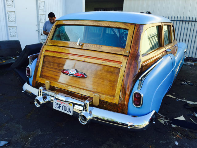 1952 FLAT BLUE Buick Roadmaster Wagon