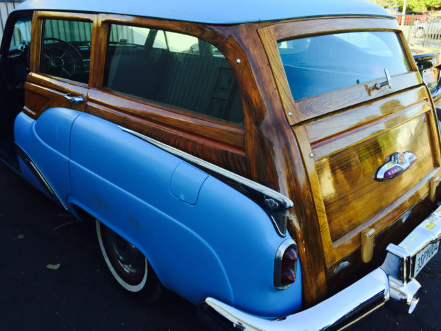 1952 FLAT BLUE Buick Roadmaster Wagon