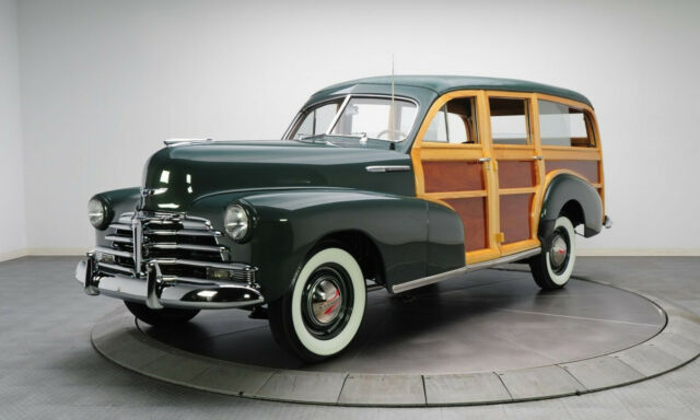 1948 Green Chevrolet Fleetline Wagon
