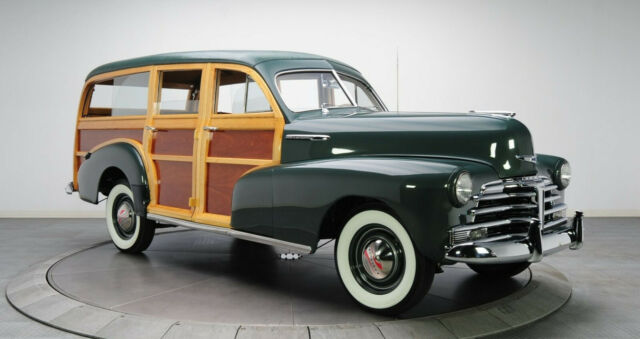 1948 Green Chevrolet Fleetline Wagon