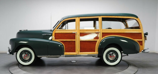 1948 Green Chevrolet Fleetline Wagon