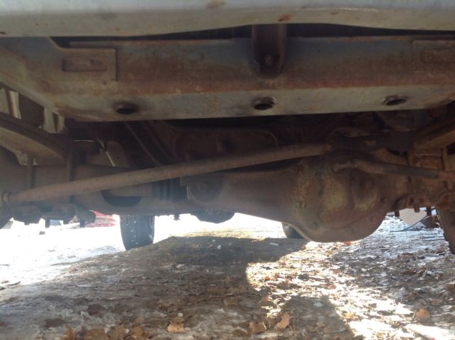 1990 Blue /silver Ford F-250 flat bed