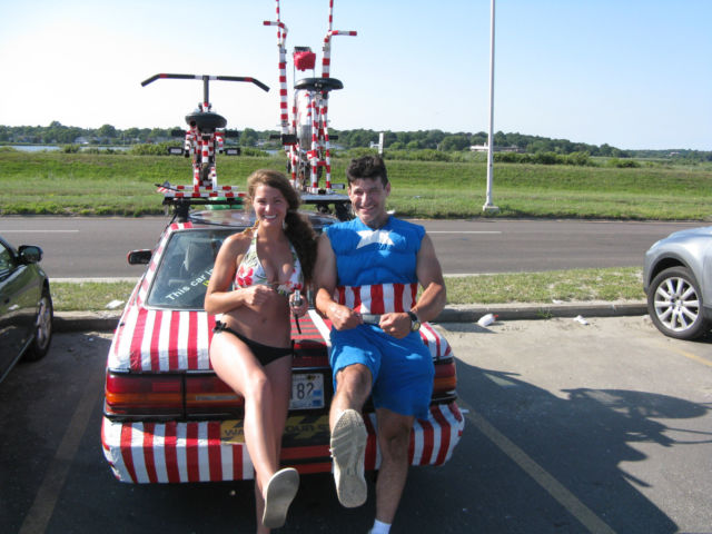 1991 RED AND WHITE Toyota Camry Sedan