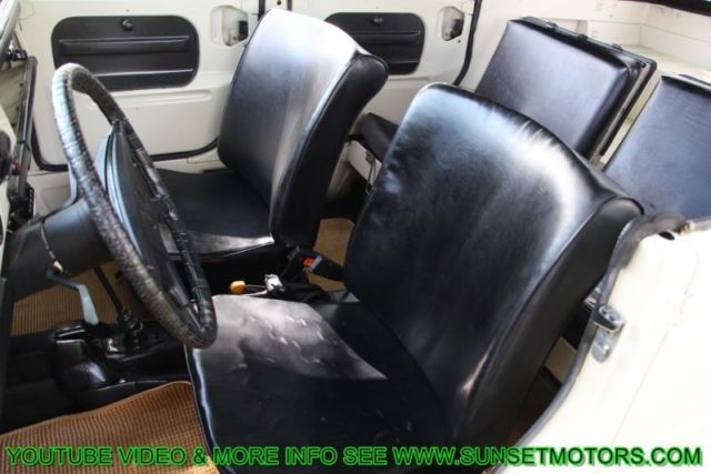 1974 White Volkswagen Thing --