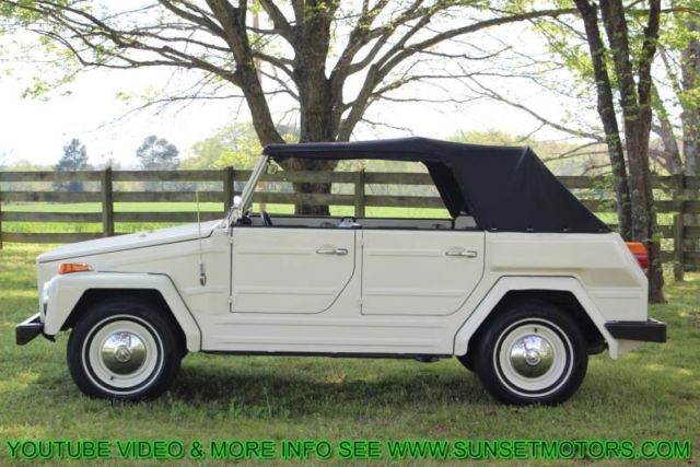 1974 White Volkswagen Thing --