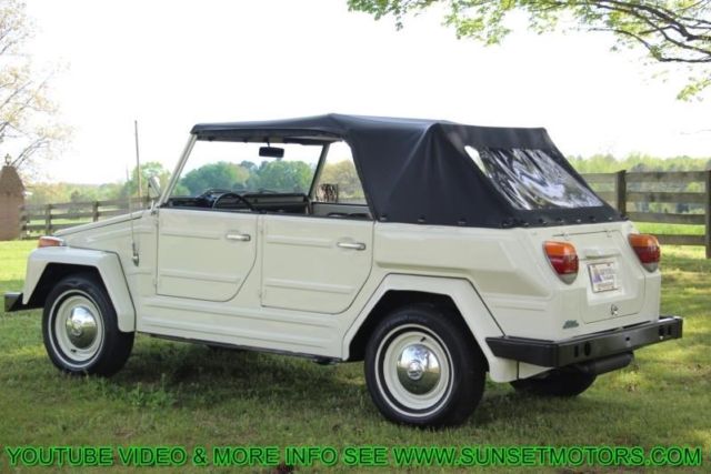 1974 White Volkswagen Thing --