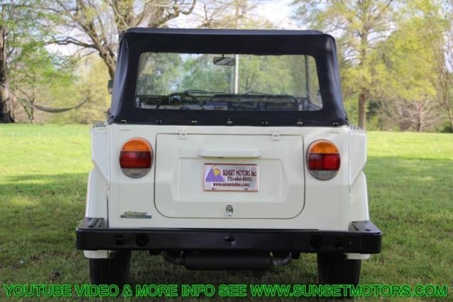 1974 White Volkswagen Thing --
