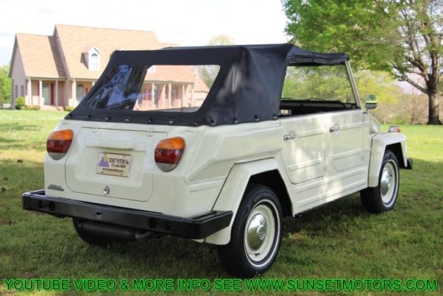 1974 White Volkswagen Thing --