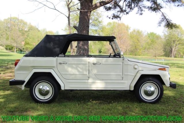 1974 White Volkswagen Thing --