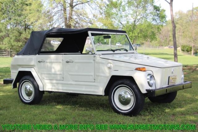 1974 White Volkswagen Thing --