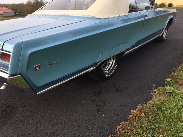 1968 Light Blue Metallic Chrysler Newport Convertible