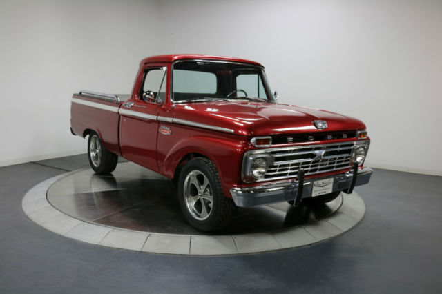 1966 Red Ford F-100 Pickup Truck