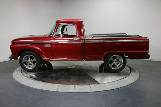 1966 Red Ford F-100 Pickup Truck