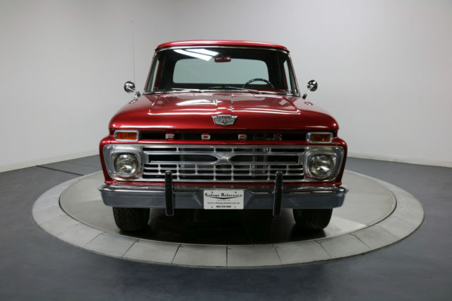 1966 Red Ford F-100 Pickup Truck