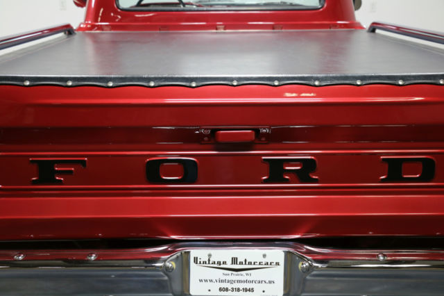 1966 Red Ford F-100 Pickup Truck