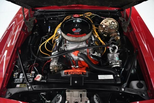 1969 Red Chevrolet Camaro Hardtop