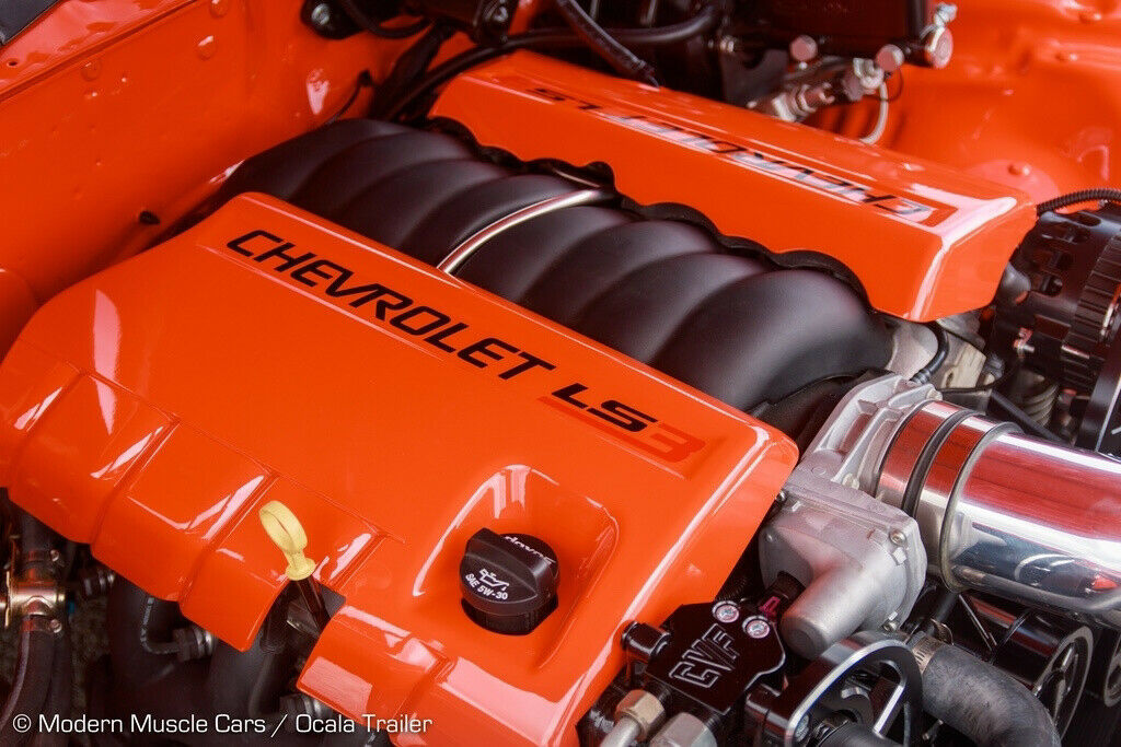 1972 Orange Chevrolet Camaro Coupe