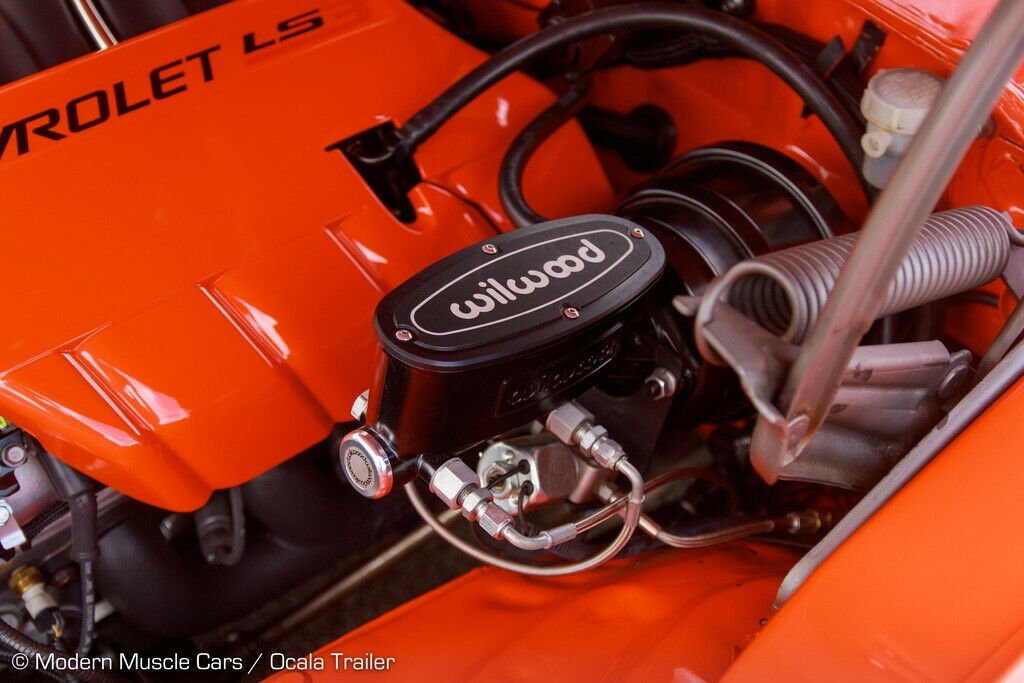 1972 Orange Chevrolet Camaro Coupe