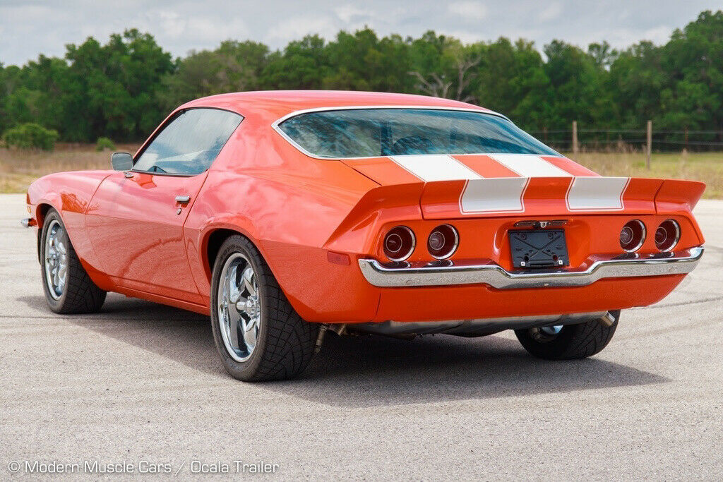 1972 Orange Chevrolet Camaro Coupe