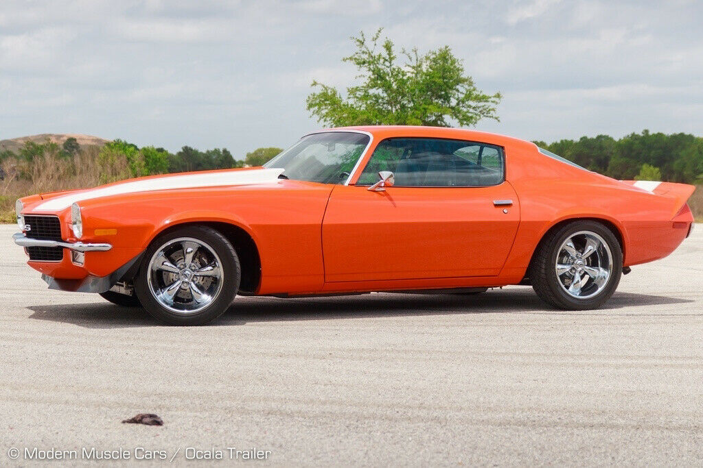 1972 Orange Chevrolet Camaro Coupe