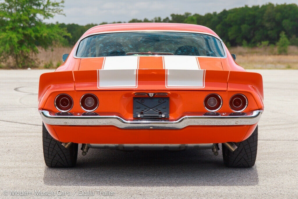 1972 Orange Chevrolet Camaro Coupe