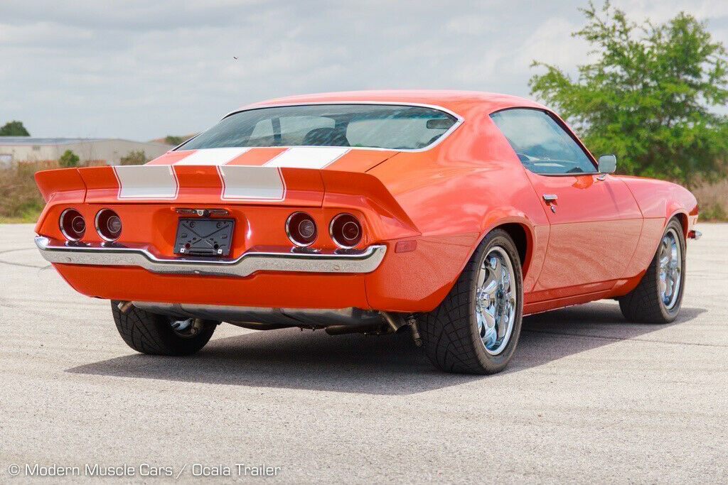 1972 Orange Chevrolet Camaro Coupe