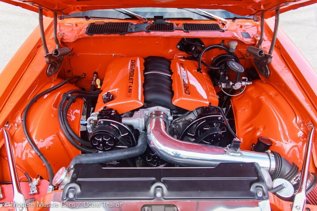 1972 Orange Chevrolet Camaro Coupe