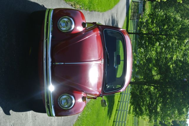 1968 Red Volkswagen Beetle - Classic Coupe