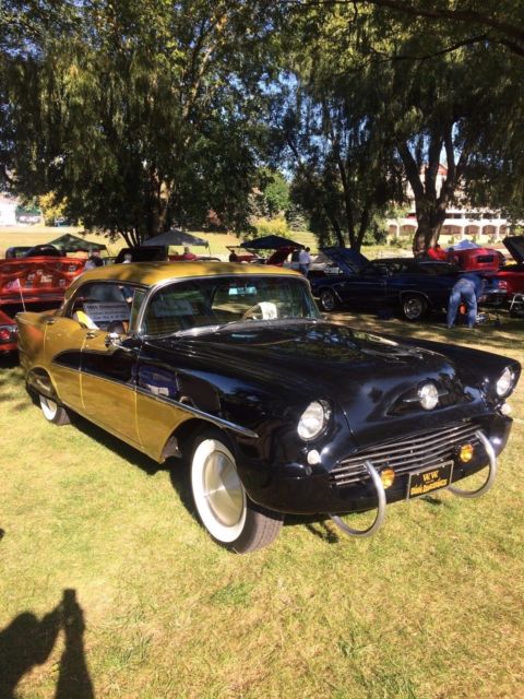 1955 BLACK & GOLD Oldsmobile Other 4 DOOR HARD TOP