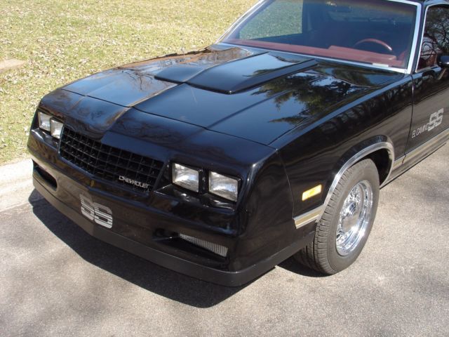 1984 Black Chevrolet El Camino