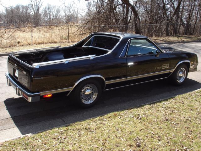 1984 Black Chevrolet El Camino