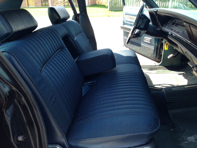 1969 Black Chrysler New Yorker Sedan