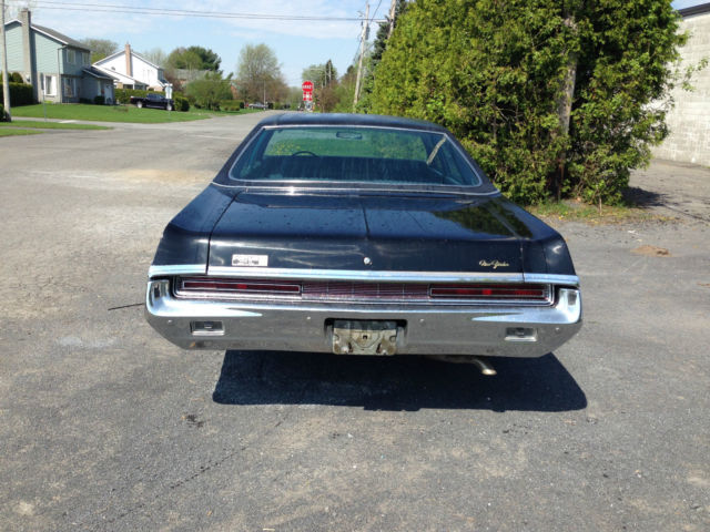 1969 Black Chrysler New Yorker Sedan