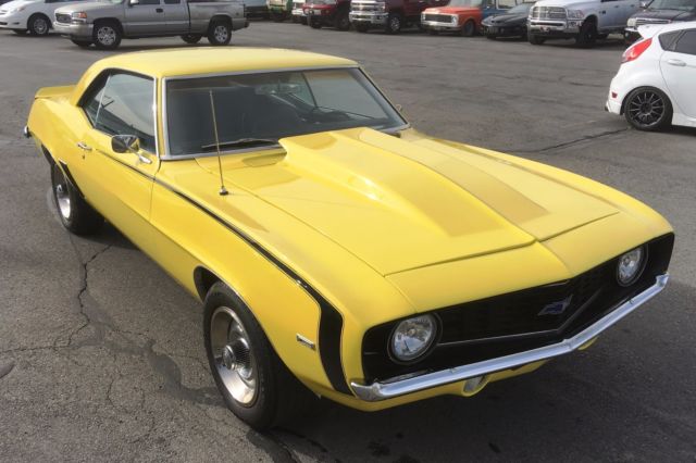 1969 Daytona Yellow Chevrolet Camaro Coupe