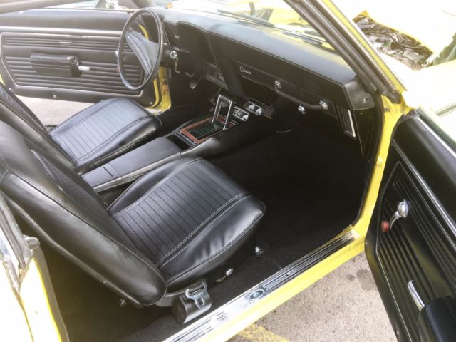 1969 Daytona Yellow Chevrolet Camaro Coupe