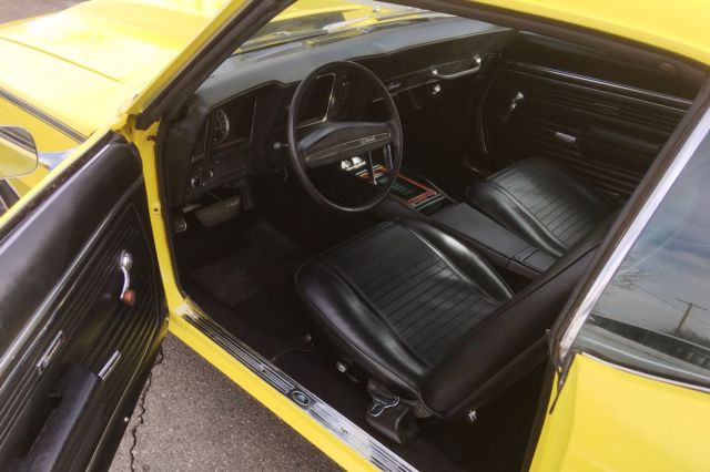 1969 Daytona Yellow Chevrolet Camaro Coupe
