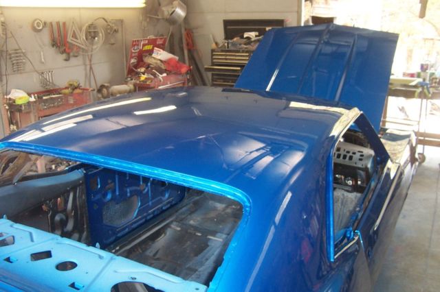 1969 Blue Chevrolet Camaro Coupe