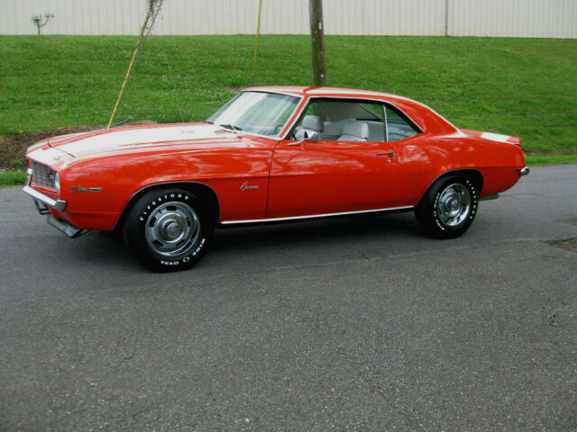 1969 Orange Chevrolet Camaro Coupe
