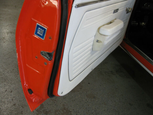 1969 Orange Chevrolet Camaro Coupe