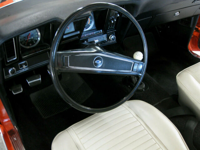 1969 Orange Chevrolet Camaro Coupe