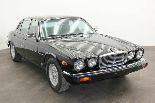 1986 Black Jaguar XJ6 Sedan