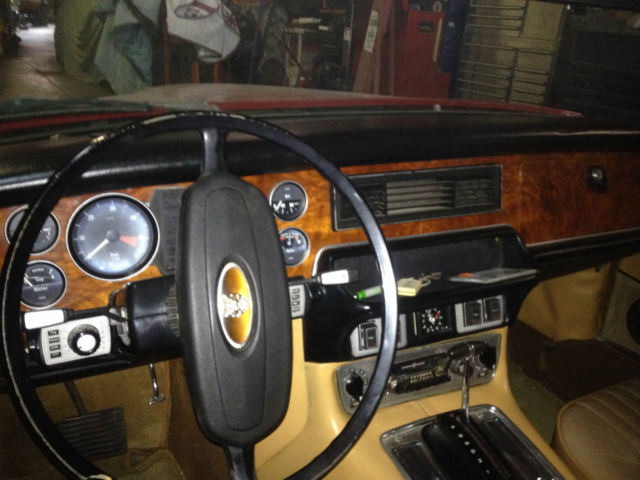 1975 Red Jaguar XJ6 Coupe