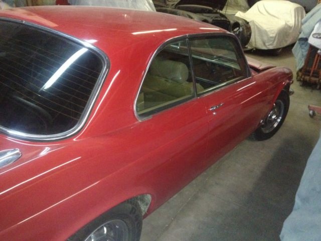 1975 Red Jaguar XJ6 Coupe