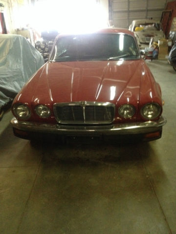 1975 Red Jaguar XJ6 Coupe