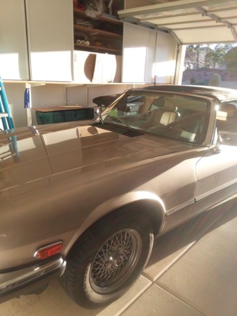 1991 Gold Jaguar XJS Convertible