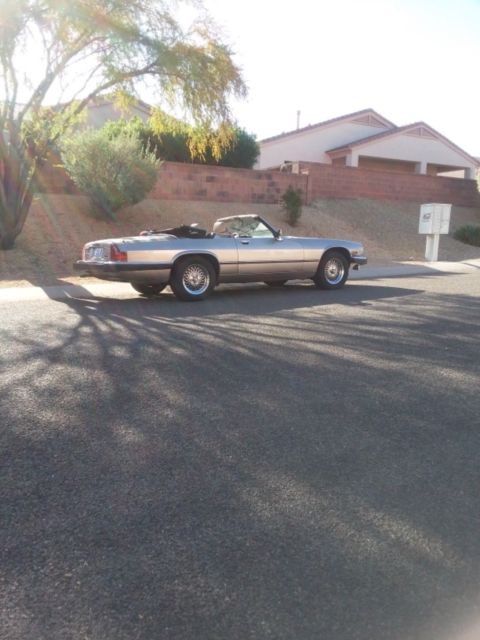 1991 Gold Jaguar XJS Convertible