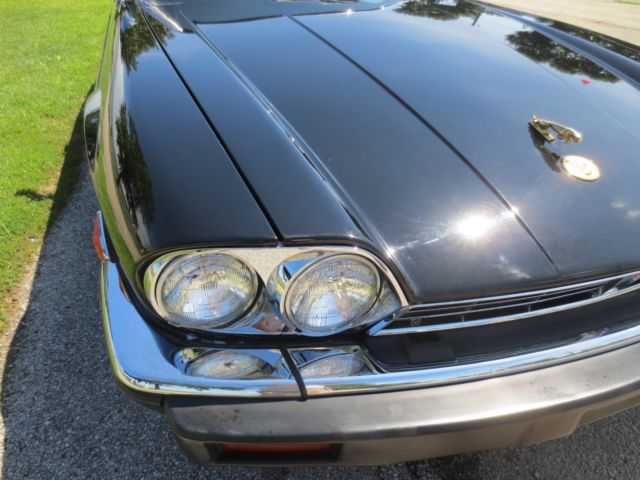 1987 black Jaguar XJS Coupe