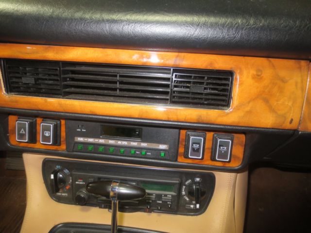 1987 black Jaguar XJS Coupe