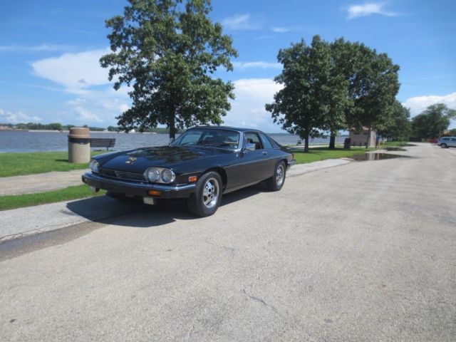 1987 black Jaguar XJS Coupe