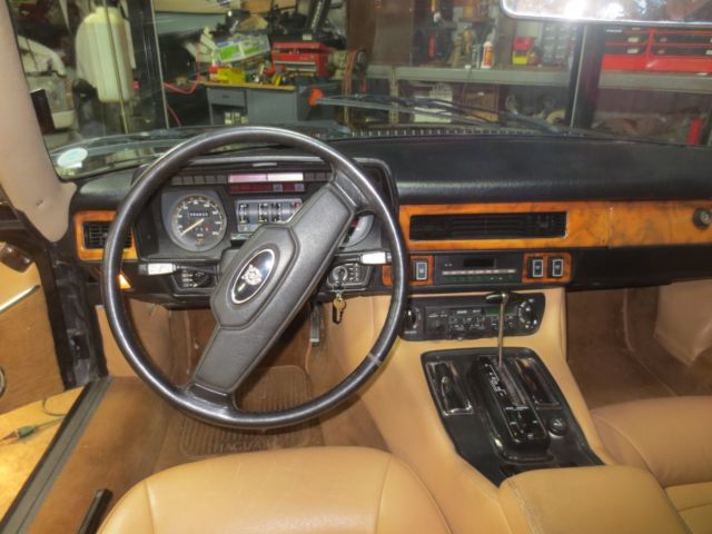 1987 black Jaguar XJS Coupe